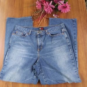 Women's Classic Light Blue Straight-Leg Jeans